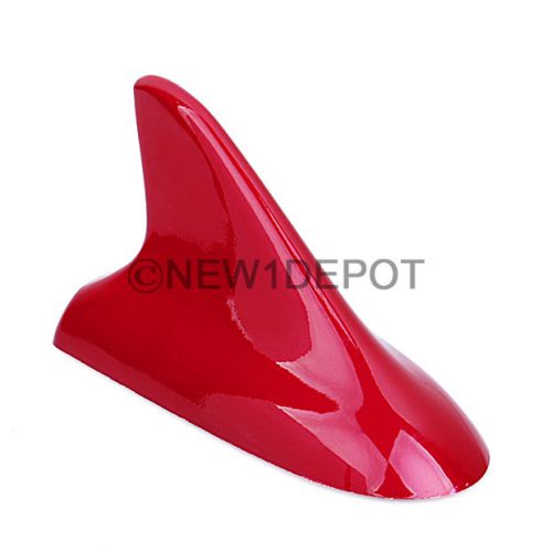 Abs red color shark fin buick style antenna roof decorative for nissan altima nd