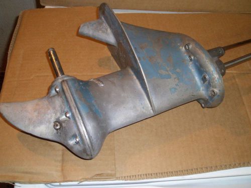 1950&#039;s 7.5 hp evinrude lower unit for parts