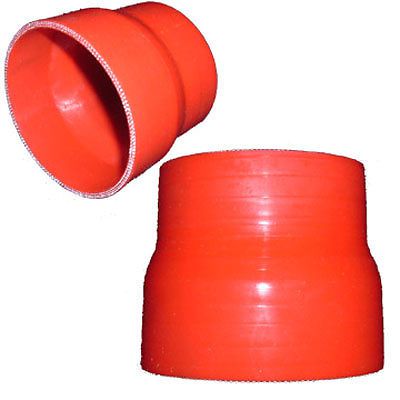 2.75&#034; to 2.5&#034; silicone silicon reducer coupler red transition tube