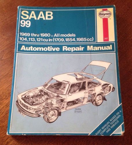 1969-1980 haynes saab 99 owners workshop manual