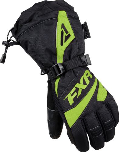 Fxr fusion womans gloves black/lime