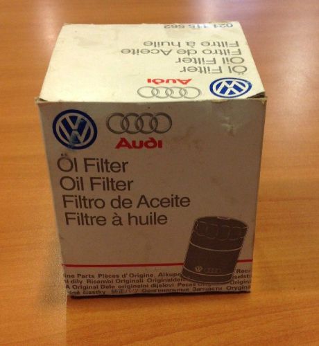 Volkswagen oil filter
