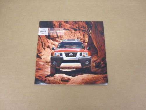 2012 nissan xterra x s pro-4x 4x2 4x4 sales brochure dealer catalog