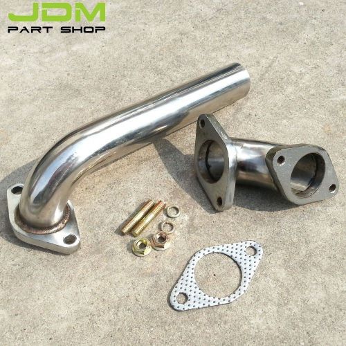 35mm / 38mm wastegate turbo dump tube pipe elbow set stainless steel gas engine