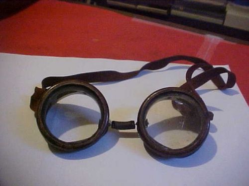 Collector vintage goggles motorcycle aviator safety glasses usa