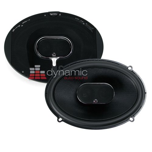 Infinity kappa 693.11i car audio 6&#034;x9&#034; 3-way kappa series coaxial speakers 330w