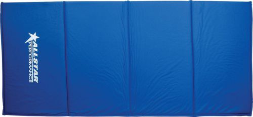 Pit track mat foam padding racing mat 51&#034;x24&#034; blue folds imca dirt drag ump