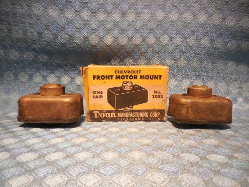 1935-1951 chevrolet pair of nors* front motor mounts 37 39 40 41 47 48 49 50 51