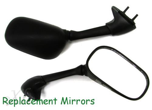 Motorcycle oem replacement mirrors fit for 2004 2005 2006 yamaha r1 black color