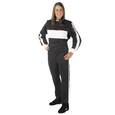 G-force driving suit one-piece single layer fire retardant cotton x-large black