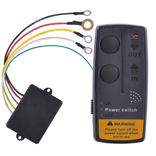 65ft wireless winch remote control kit for car atv suv utv 12v switch handset