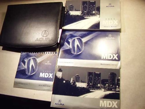2005 acura mdx owners manual 7717-72
