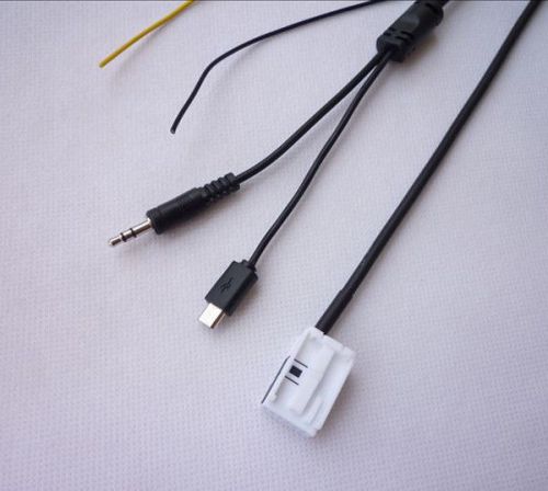 Usb aux audio charger cable for vw passat b5 bora polo becker android system