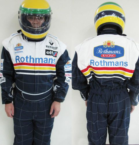 Replica 1996 1997 f1 jacques villeneuve damon hill williams f1 kart racing suit