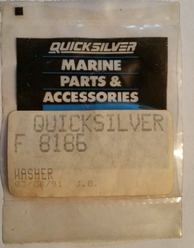 New old stock oem quicksilver f 8186 mercury chrysler force oil plug washer