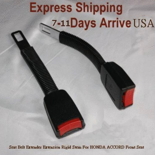 Pair of seat belt extender rigid stem 7/8&#034;buckle for all vw volvo audi  cars