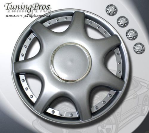 Style 014 15 inches t2 style hub caps hubcap wheel rim skin covers 15&#034; inch 4pcs