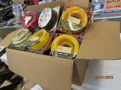 Spectre performance 3/4&#034; split loom 4&#039; wire and hose covering inventory blowout