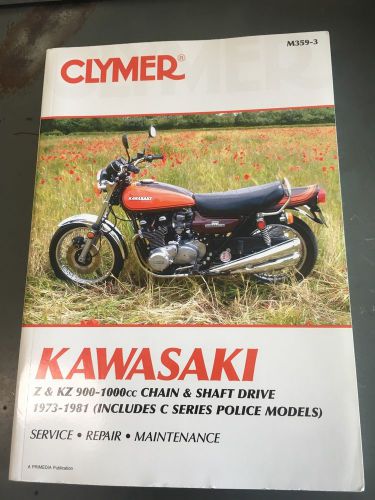 Kawasaki clymer z900&amp;kz1000 repair manual