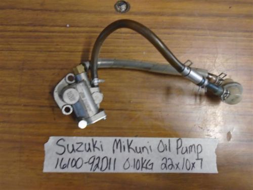 Suzuki 8hp 9.9hp mikuni oil pump 16100-92d11