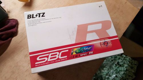 Blitz racing sbc i color spec r dual solenoid boost controller metal black new