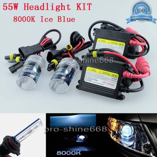 Car 55w 880 885 893 899 8000k oem hid xenon replacement bulbs kit set light ql