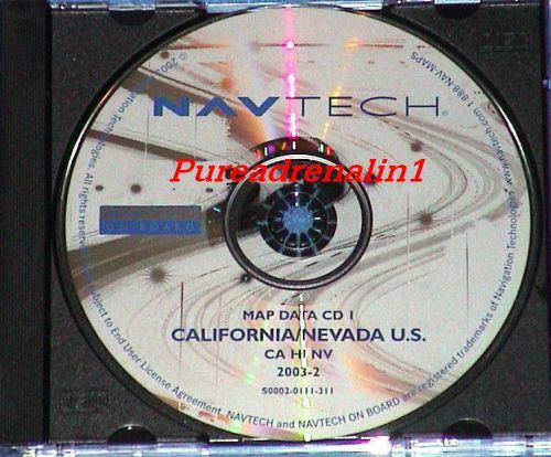 2001 2002 bmw m5 740il 740i 325i 330i 330ci navigation cd 1 california nevada