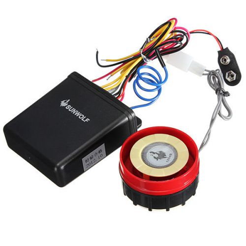 New motorcycle vibration alarm anti-cut line double fash remote control