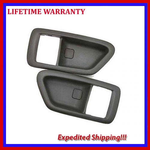 Motorking for 97-01 toyota camry inside door handle case gray pair set of 2 dh06