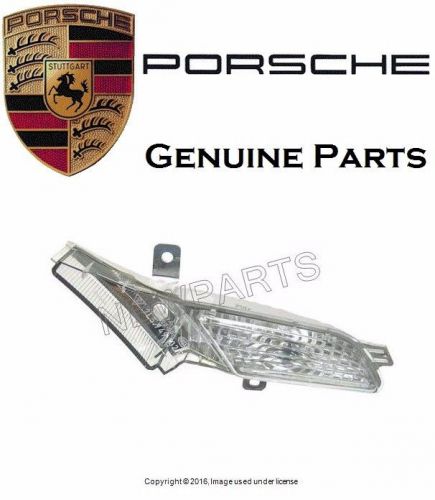 Porsche cayenne genuine porsche side marker light (clear european version)