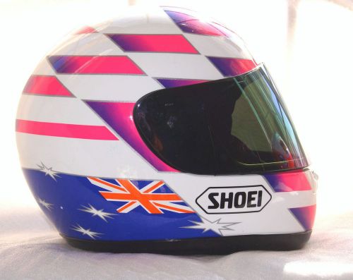 Shoei racing helmet x-8  wayne gardner official replica rothemans honda nsr