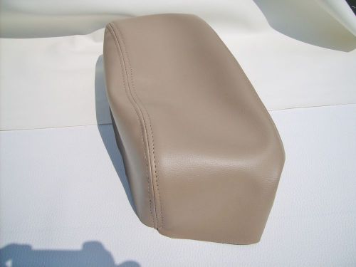 New toyota lexus sc 300 400 brown / dark tan center console armrest cover