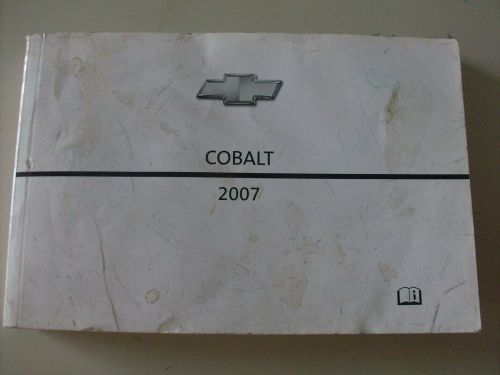 2007 chevy cobalt owners manual