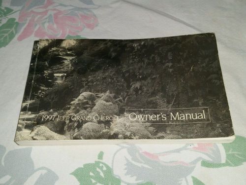 1997 jeep grand cherokee owners manual