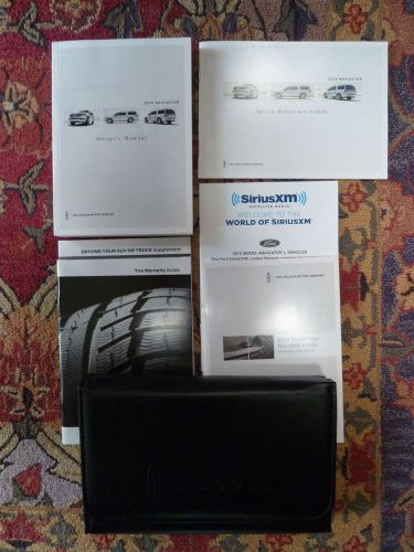 2015 lincoln navigator owners manuals