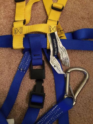 Sailing safety harness with tether for kids