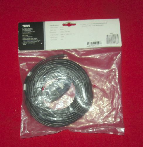 New in package sirius terk indoor/outdoor satellite radio extention kit 50 feet