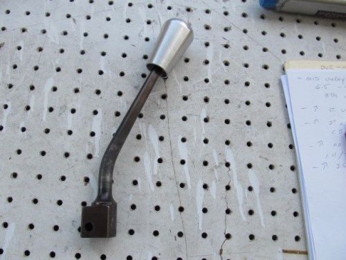 Nascar mid valley transmission shifter with ball str up 9.75&#034;
