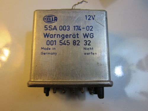 Mercedes w.123/126 &amp; other chassis seat belt relay. oem. # 001 545 82 32.gd used
