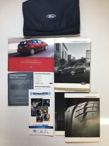 2013 ford focus owners manual free same day shipping #0350