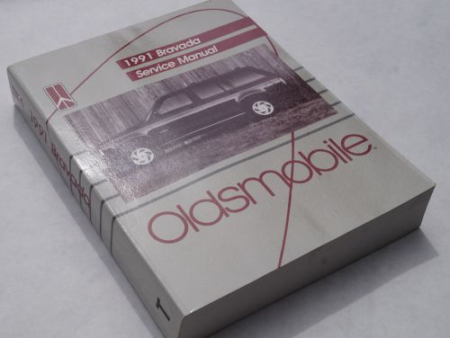 Nice!  1991 oldsmobile bravada factory service shop repair manual (36111)