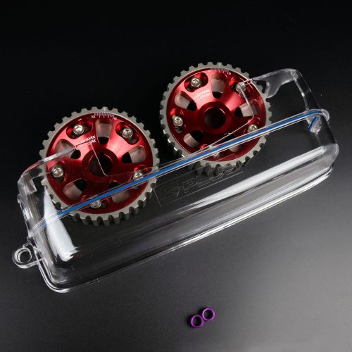 Cam cover for 2jzgte 2jz clear timing belt turbo pulley for supra jza80 drift