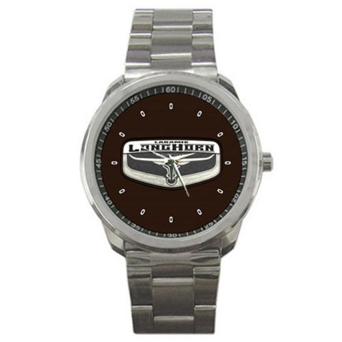 2011 dodge ram laramie longhorn emblem apparel stainless watch - gift watch