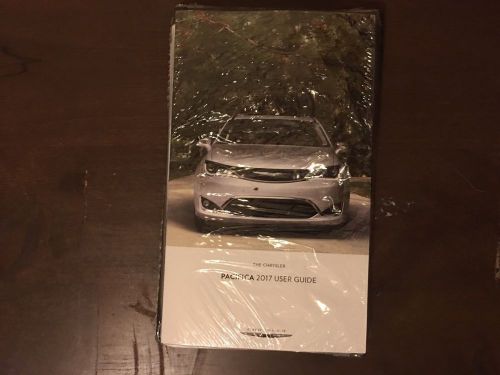 2017 chrysler   owners manual / users guide