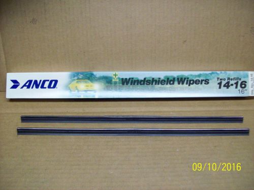 Chevy,ford,mopar 16&#034; anco new old stock wiper refills for 60&#039;s metal anco blades