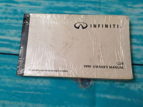 1999 original infiniti g20 owners manual service guide book