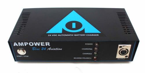 Ampower blue 24 aviation automatic battery charger pn: bc24cv2.5ccbu auto edh