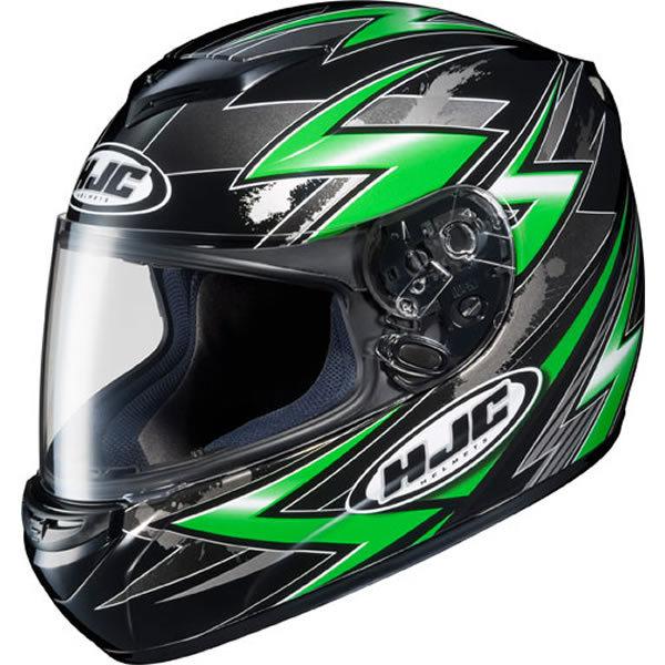 Hjc cs-r2 2xl thunder mc4 green full face dot motorcycle csr2 helmet new 2x xxl
