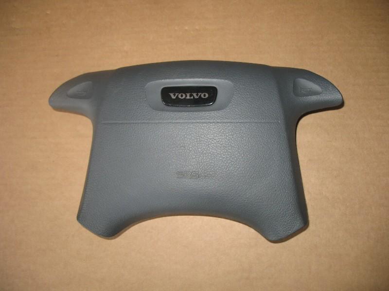 2002 volvo s40 v40 driver side steering wheel airbag srs gray 01 02
