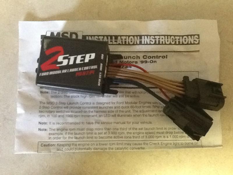 Msd 8734 launch master 2-step for ford modular motors